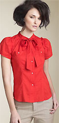 MARC BY MARC JACOBS Floral Jacquard Blouse