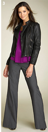 Satin with Leather Satin with Leather