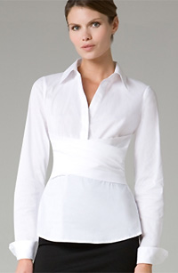 Cotton Poplin Top Cotton Poplin Top