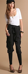 Kookai Fitted Hem Trousers Kookai Fitted Hem Trousers