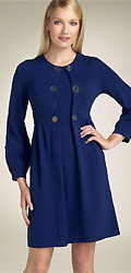 Design History Button Front Sweater Dress Design History Button Front Sweater Dress