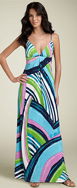 Julie Brown Jersey Knit Maxi Dress Julie Brown Jersey Knit Maxi Dress