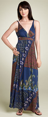 Matty M Twist Strap Maxi Dress Matty M Twist Strap Maxi Dress