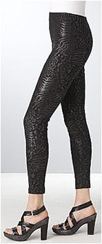 French Connection Leopard Shine Jersey Leggings French Connection Leopard Shine Jersey Leggings