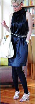 Black Sack Dress Black Sack Dress