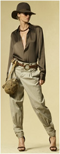 Cotton Chino Gaucho Pant Cotton Chino Gaucho Pant