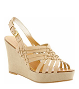 'Sonya' Huarache Platform Wedge